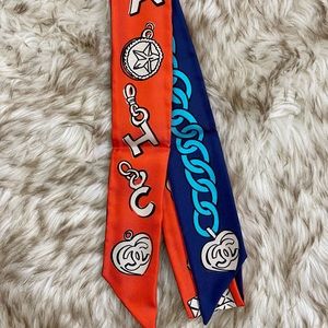 Authentic Chanel Twilly/Scarf